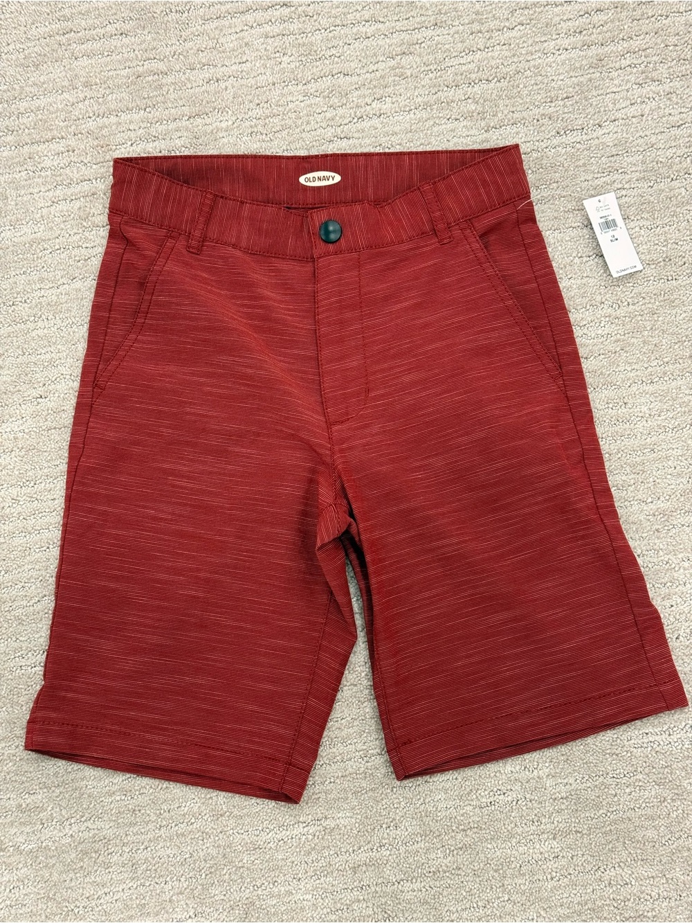 NWT! Old Navy Boy’s Red Performance Knit Shorts